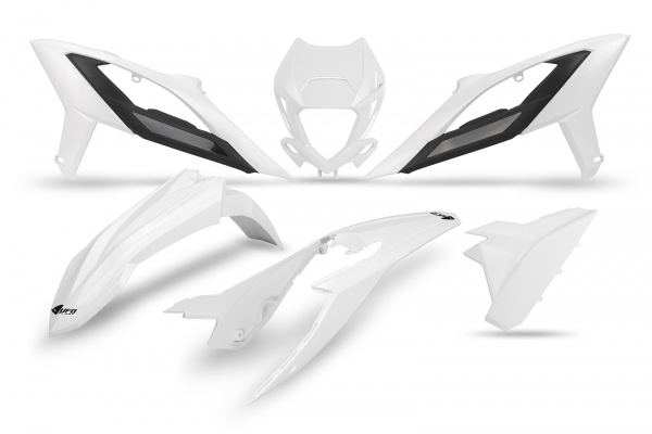Plastic Kit white for Beta RR RACE 2T 250 - RR RACE 2T 300 - RR RACE 4T 350 - RR 4T 400 - RR RACE 2T 125 - RR RACE 2T 200 - ...